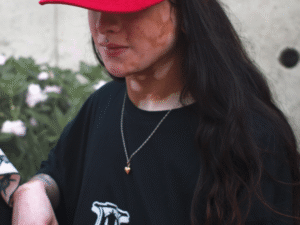 Gorra Pana rojo Letras